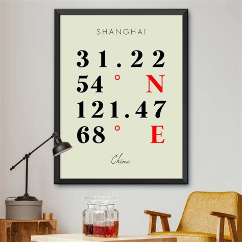what are the coordinates for shanghai china